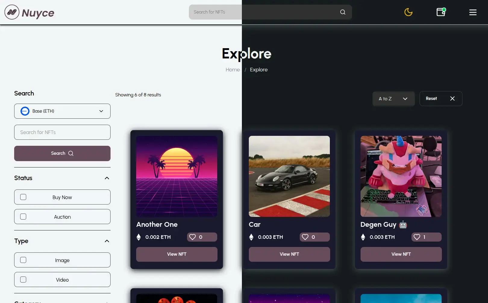 NFT Marketplace